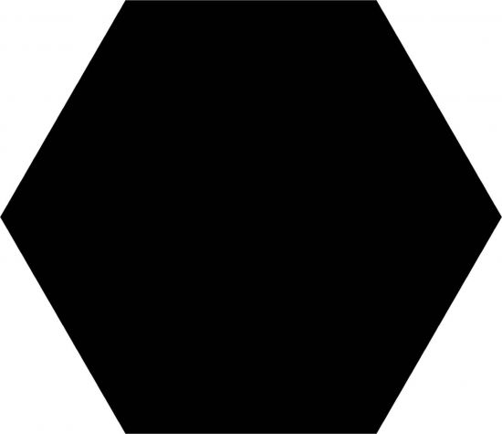 płytka heksagonalna czarna heksagon czarny